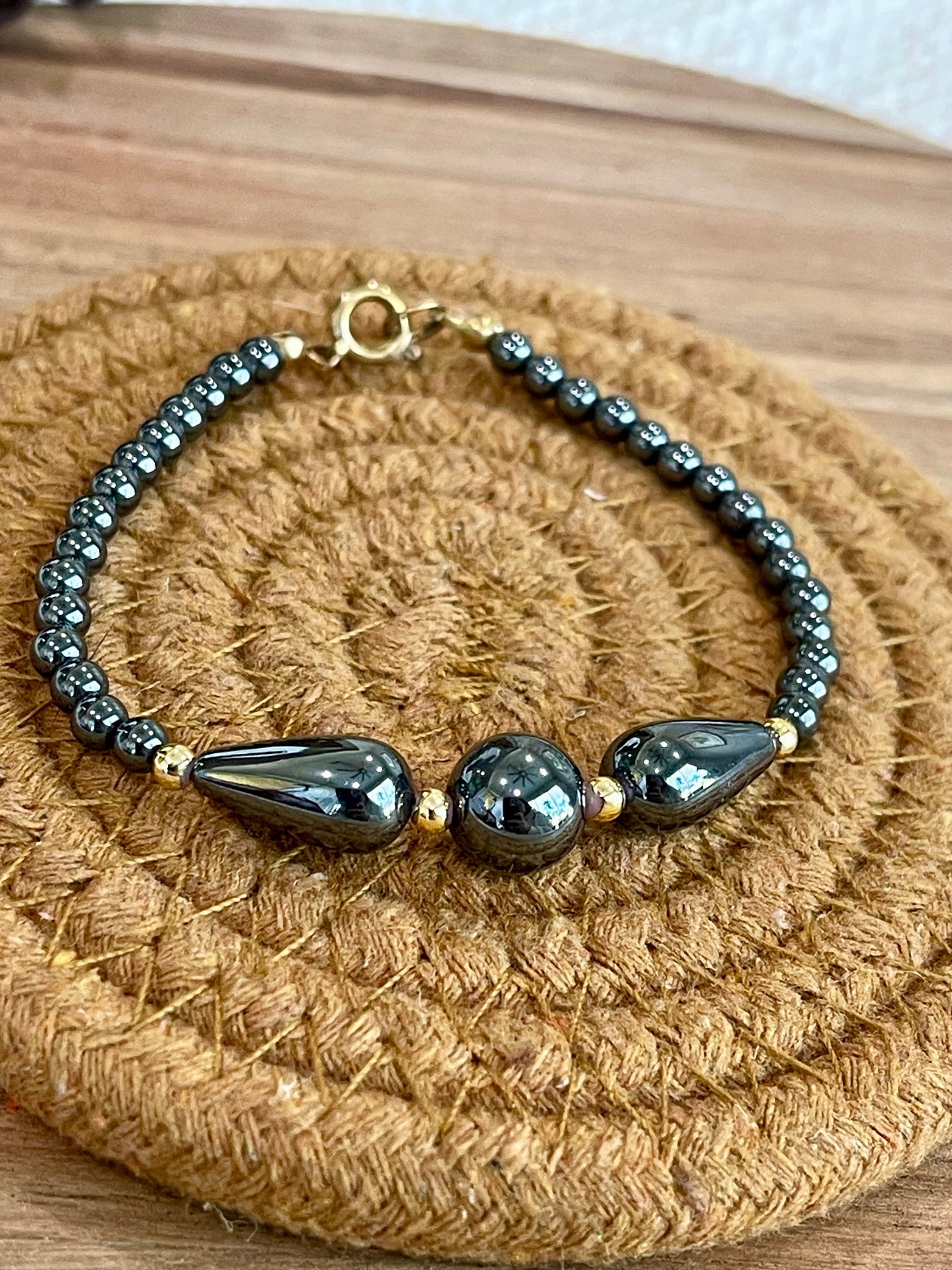 Vintage Handmade Beaded Bracelet