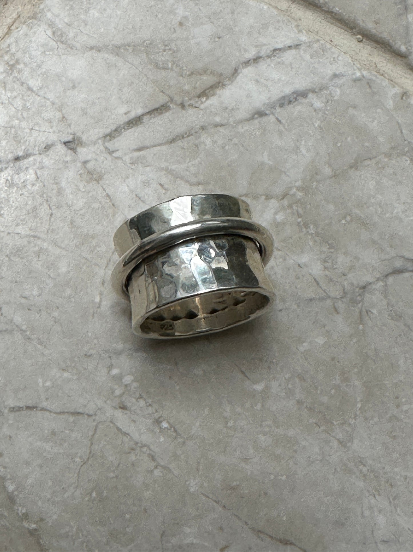 The Sterling Silver Spinner Ring
