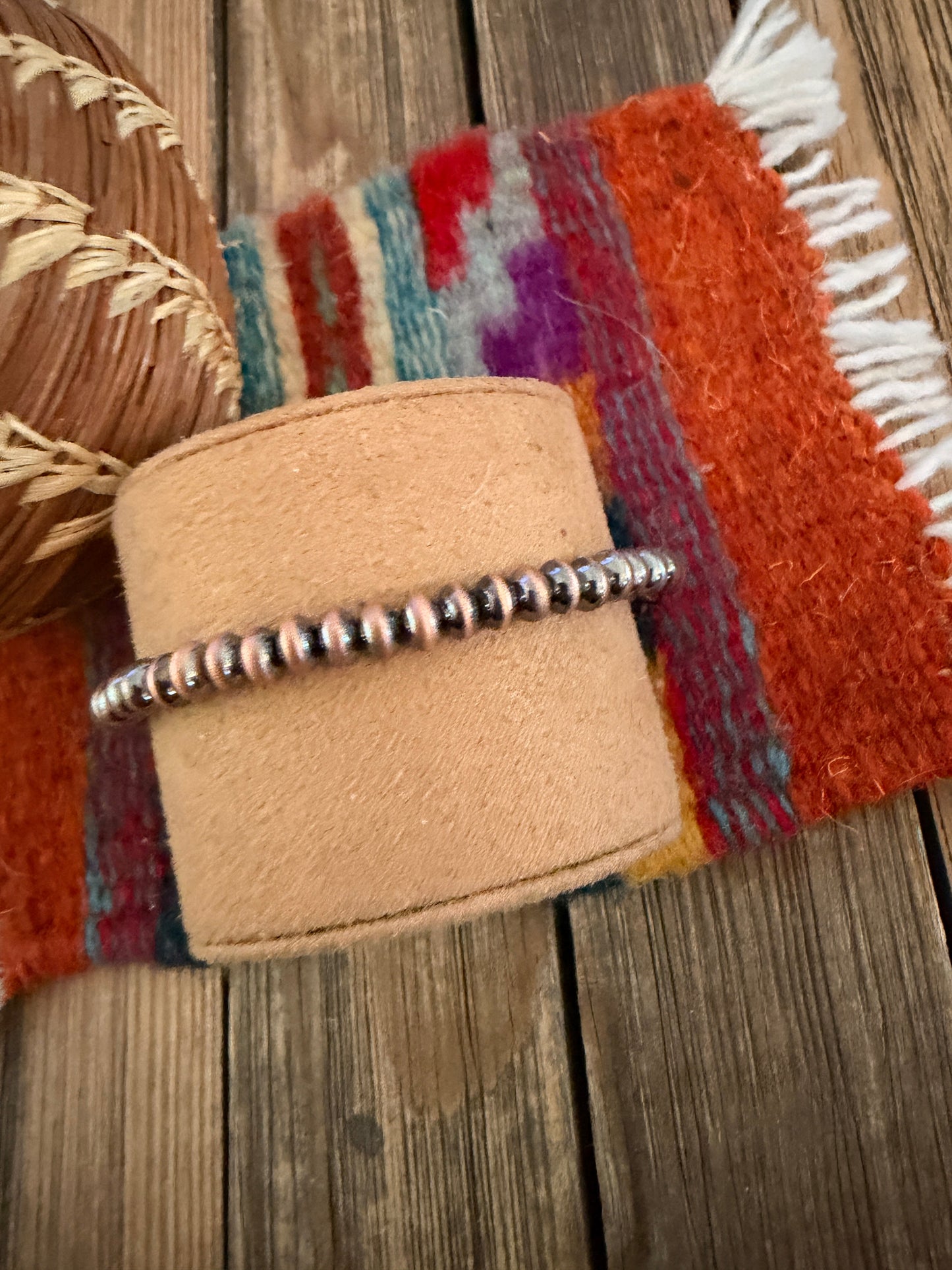 Handcrafted Copper Beaded Bracelet