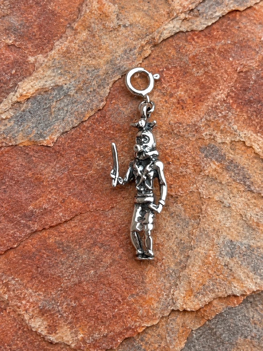 Handcrafted Sterling Silver Kachina Doll Charm