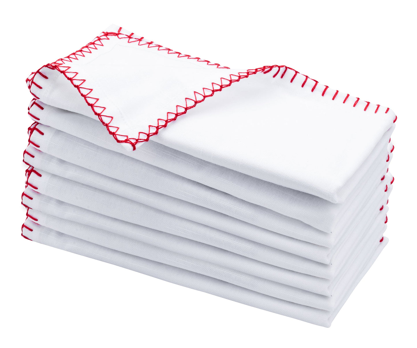 Cloth Napkins - Wedding Napkins - Shell Edge Napkin