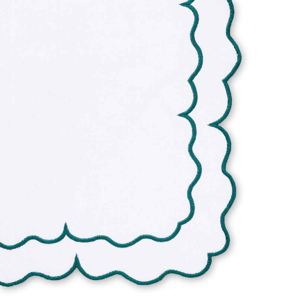White Embroidered Napkins