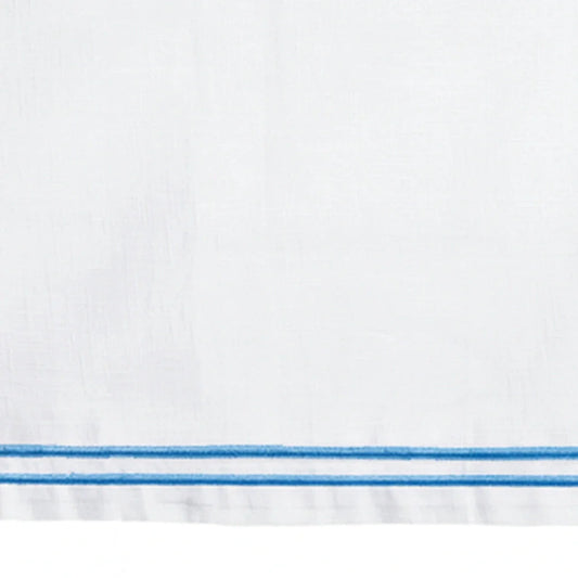 Embroidered Tablecloth – Light Blue