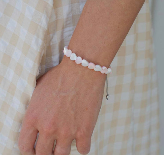 Daughter Of The Heart Cross Blessed Bracelet