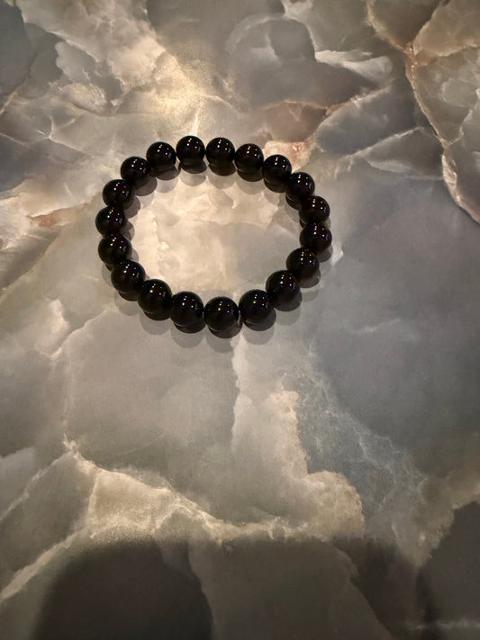 Black Tourmaline 10mm Bracelet