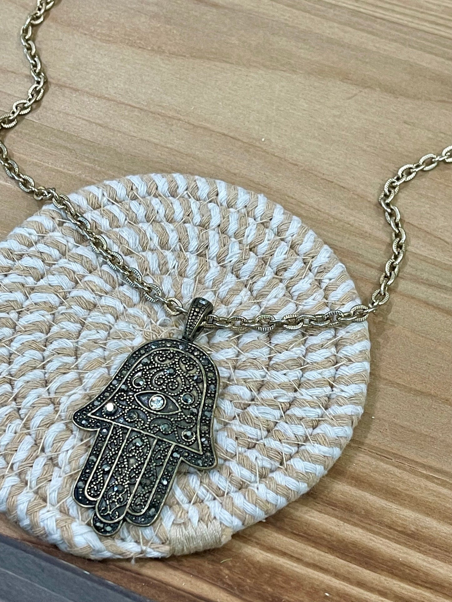 The Bijoux Vault Vintage Gold Plated  Chain  Necklace