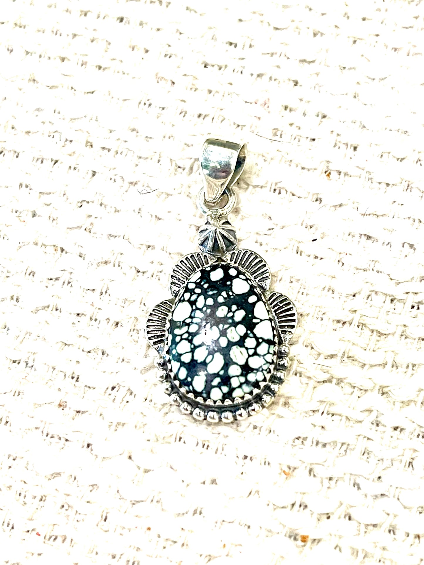 Handcrafted Sterling Silver & Variscite Pendant