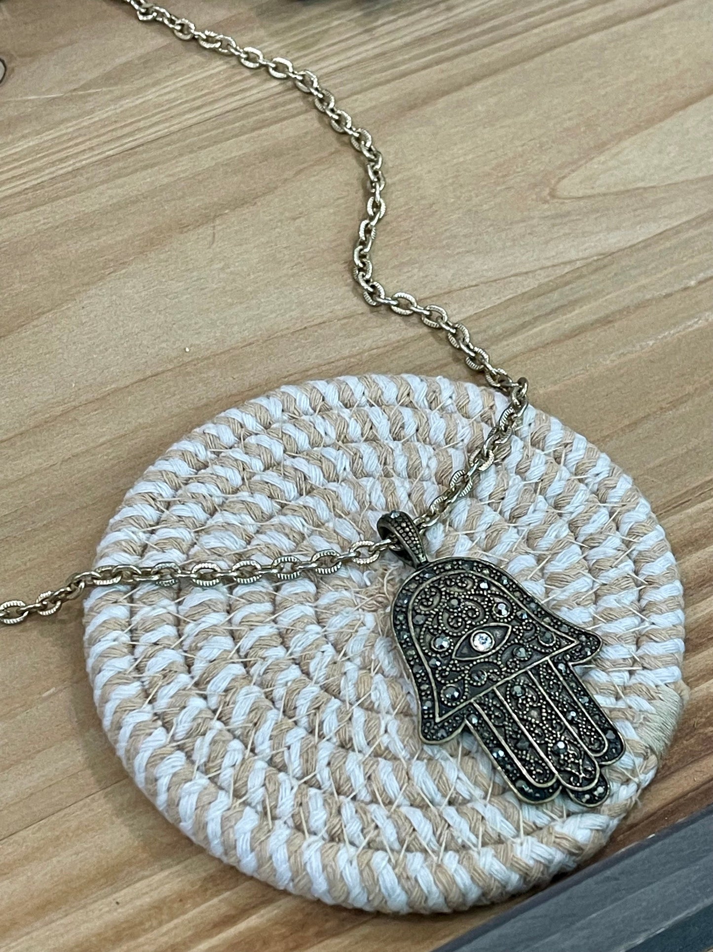 The Bijoux Vault Vintage Gold Plated  Chain  Necklace