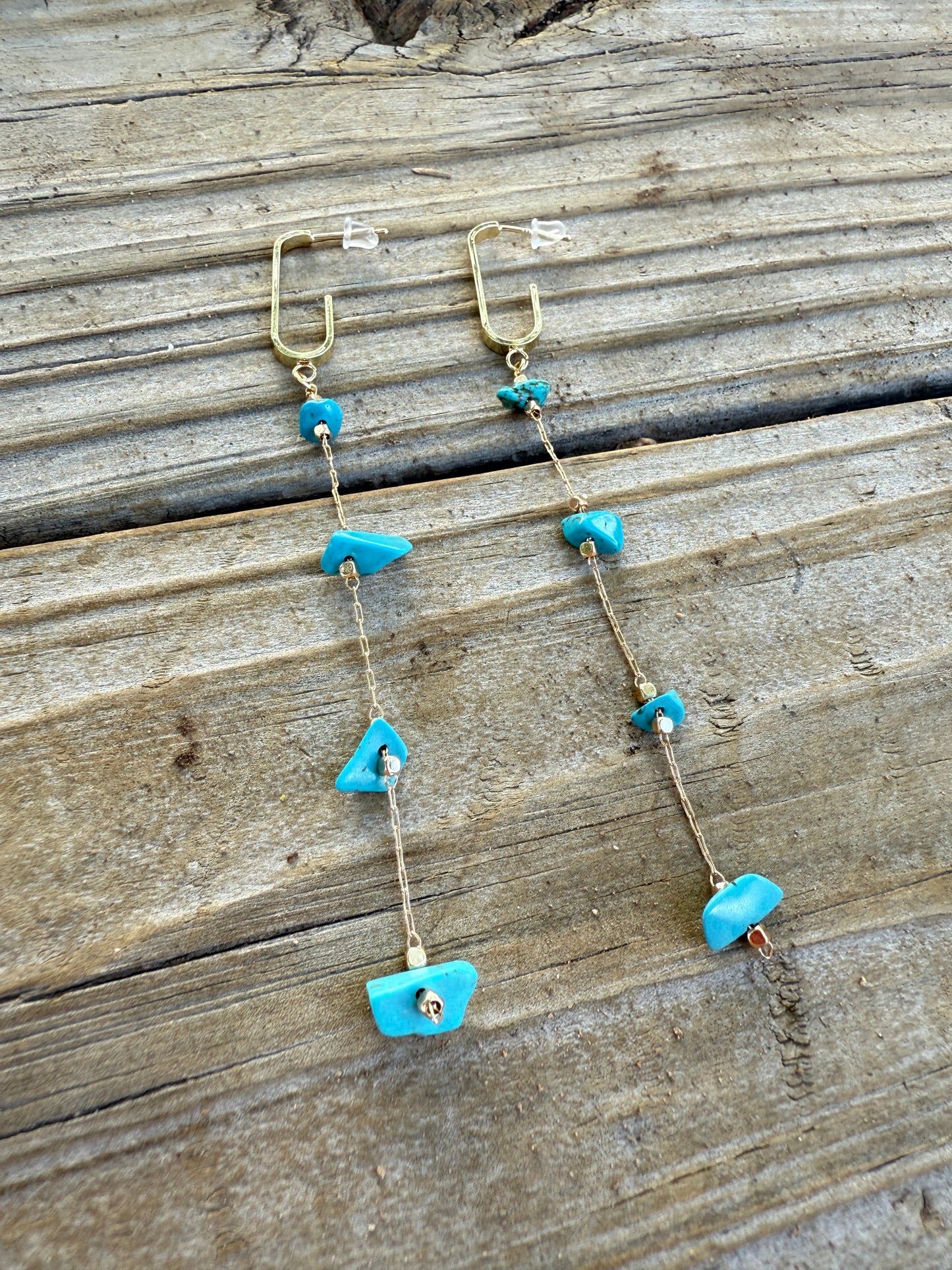 “The Golden Collection” Handmade 14k Gold Plated Earrings