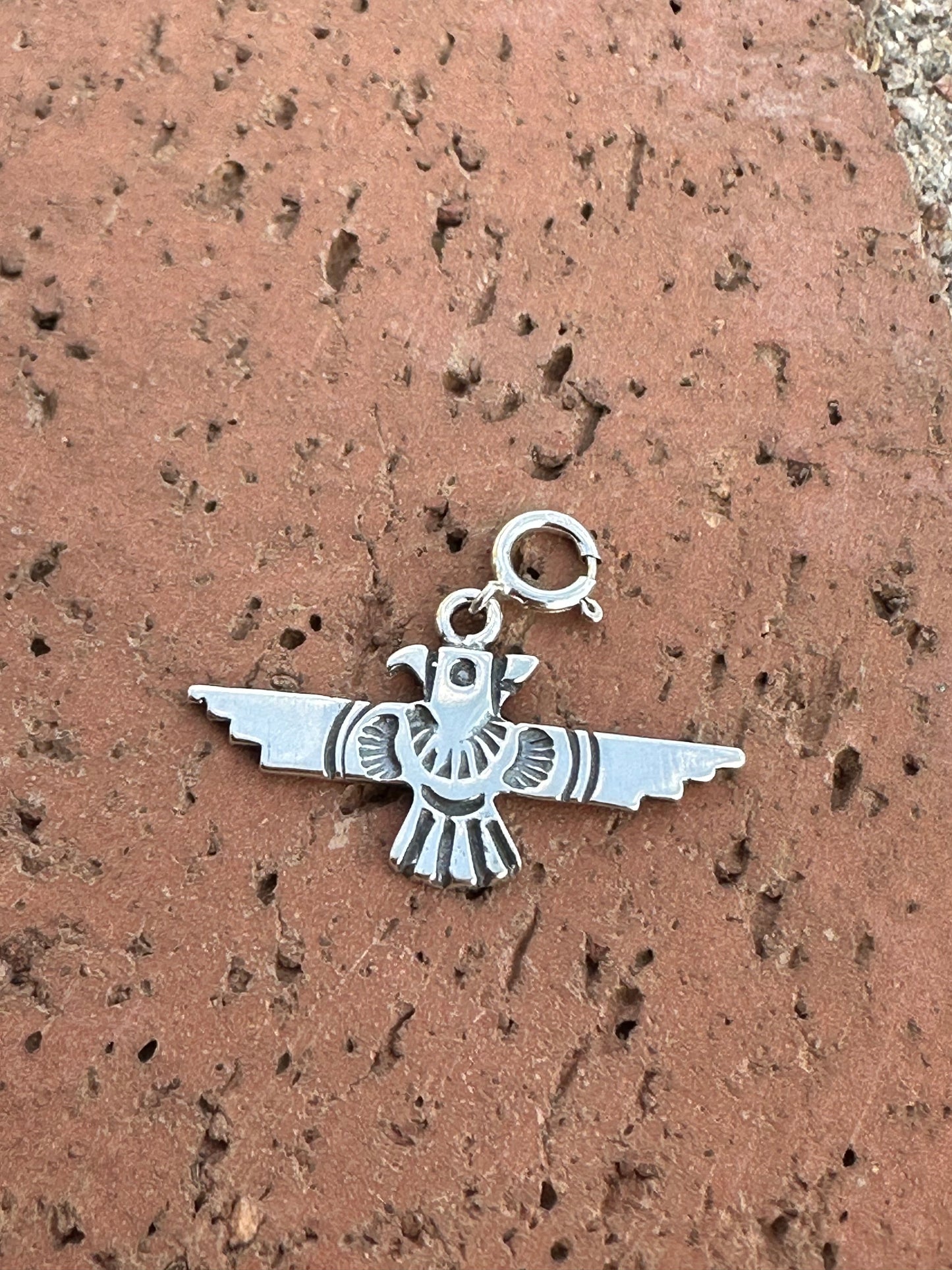 Handcrafted Sterling Silver Kachina  Charm