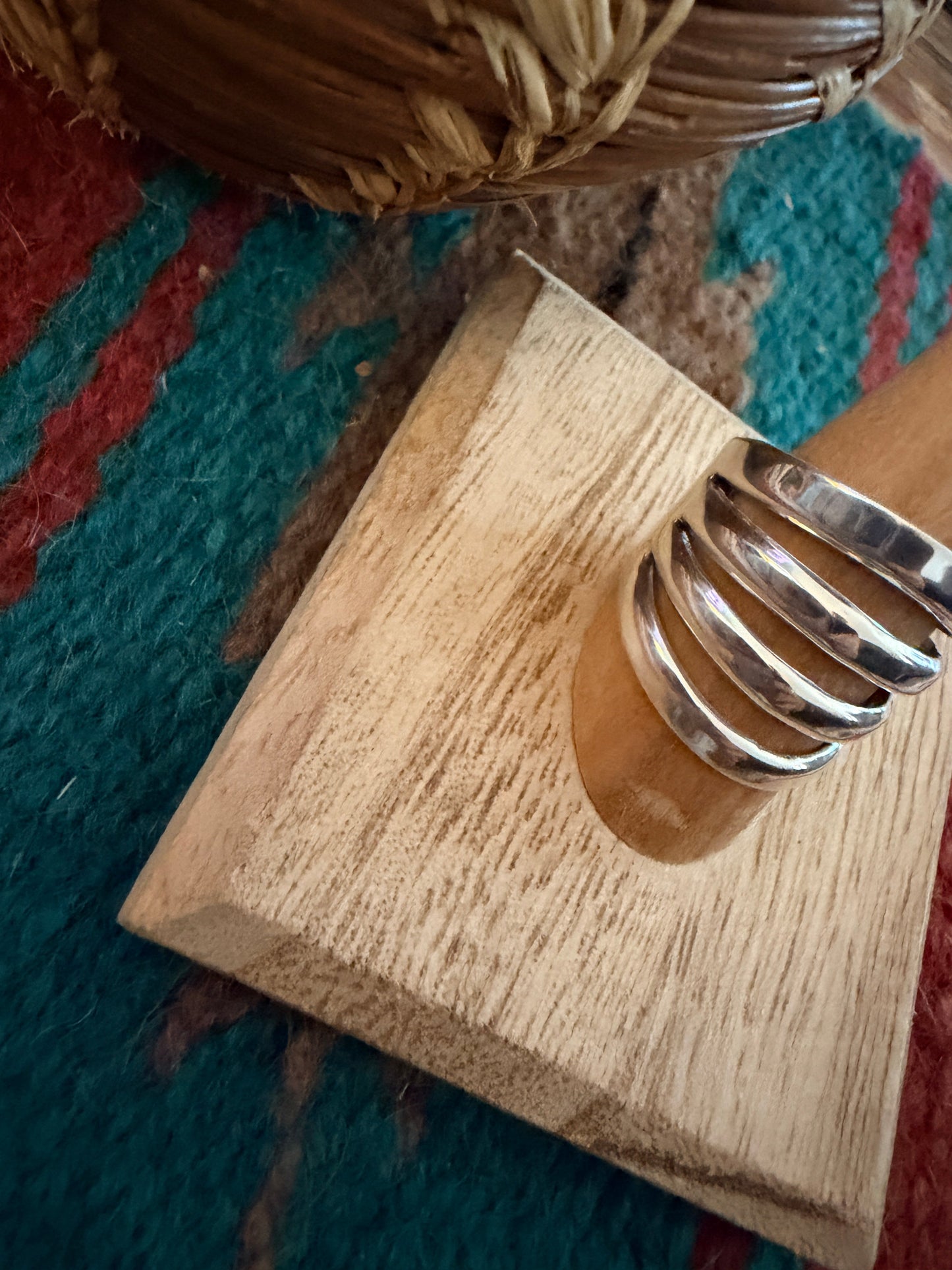 Handcrafted Sterling Silver Band Ring