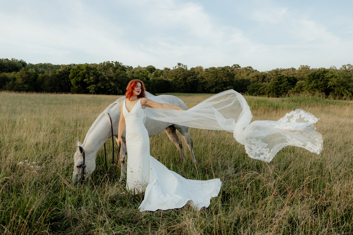 Ready to Ship Lace Cathedral Veil