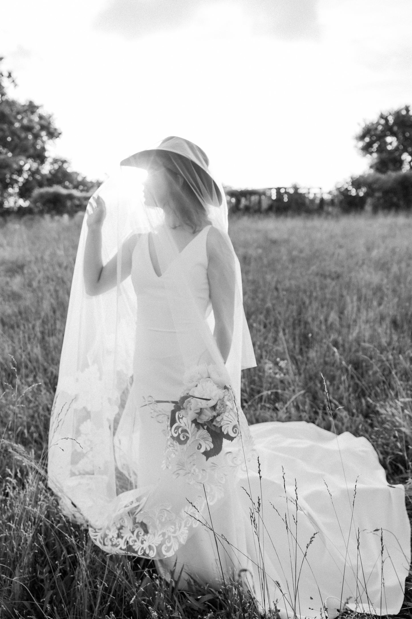 Ready to Ship Lace Cathedral Veil