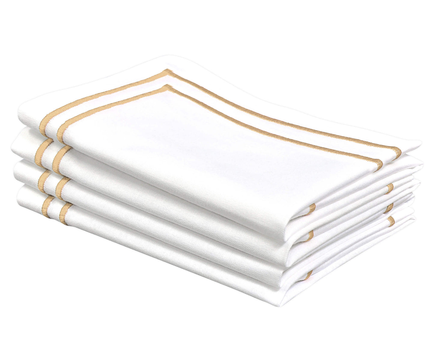 Embroidery Napkins - Black Dinner Napkins