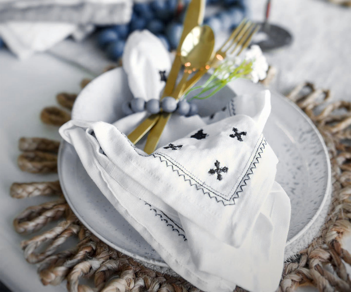 Moroccan Embroidered Napkins