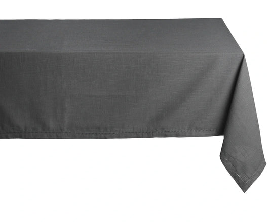 Gray Cotton Tablecloth