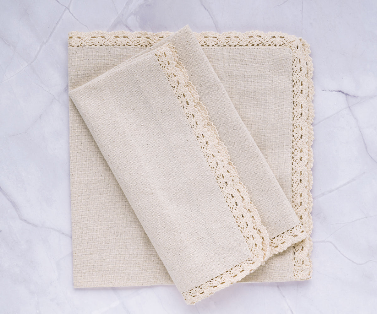 Wedding Napkins - Lace Napkins