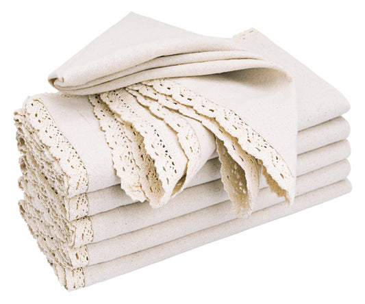 Wedding Napkins - Lace Napkins
