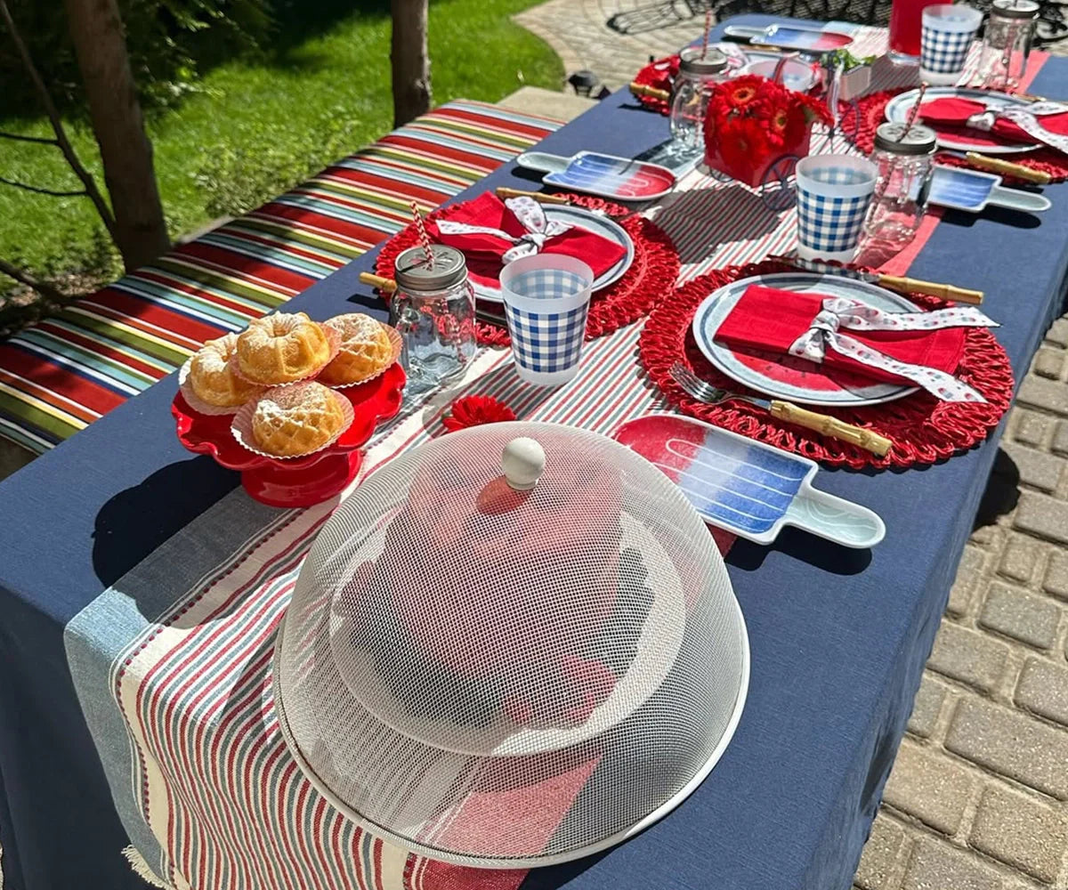 Cotton Dinner Napkins - Hemstitched Cloth Napkins