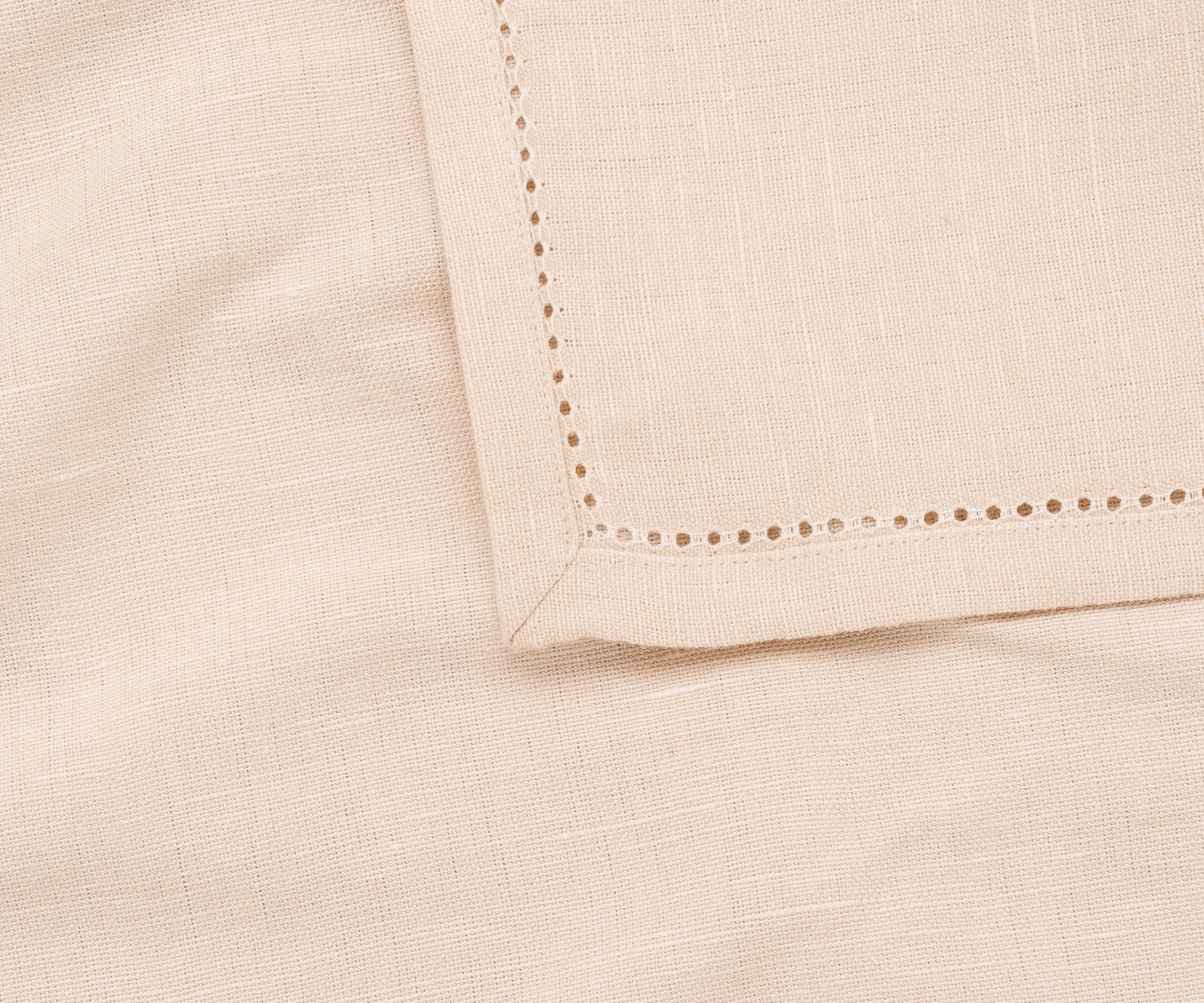 Hemstitched Napkins - Natural