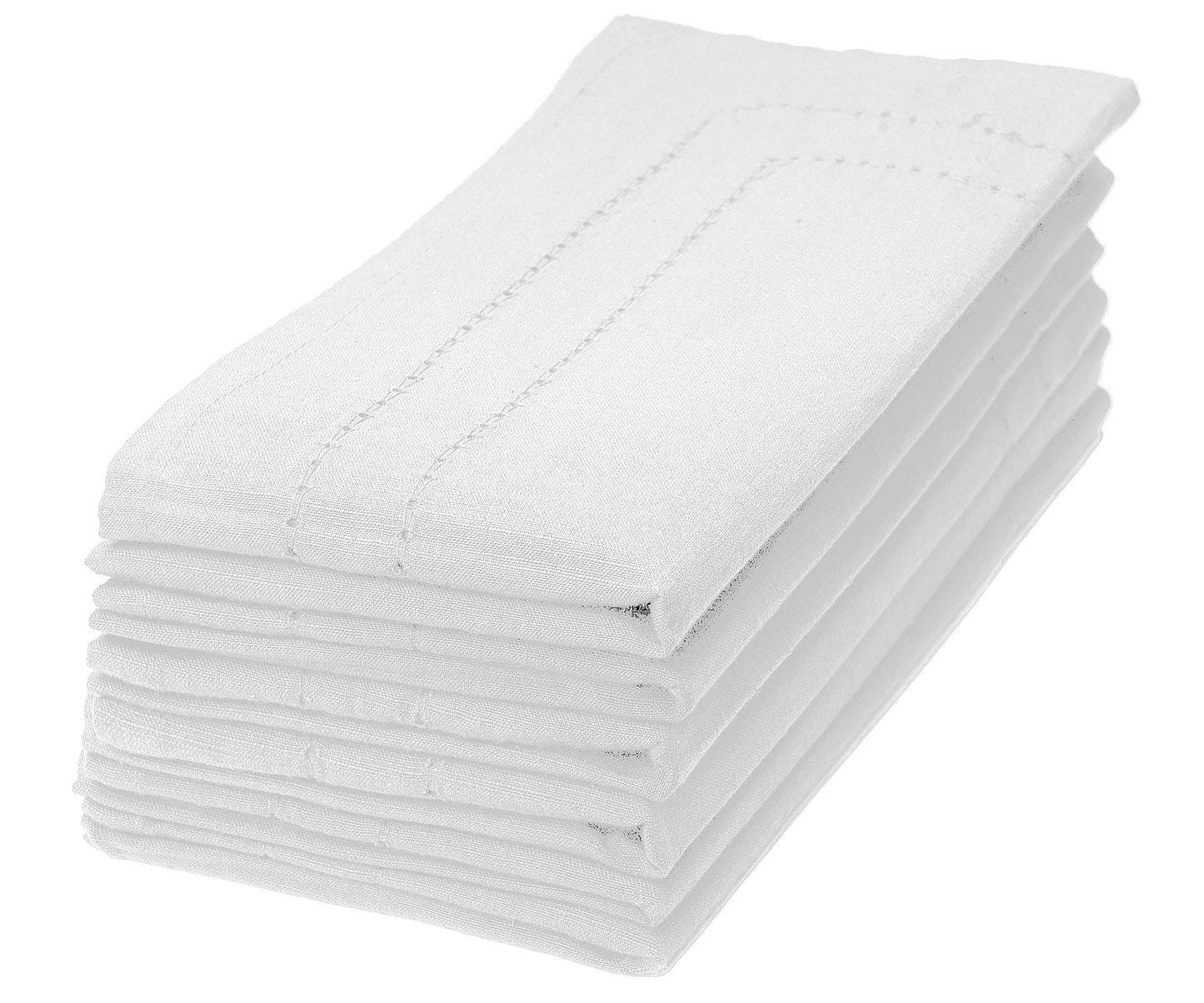 Cloth Dinner Napkins for Wedding Reception - Ivory, Red, Blue, Black, Navy, Green