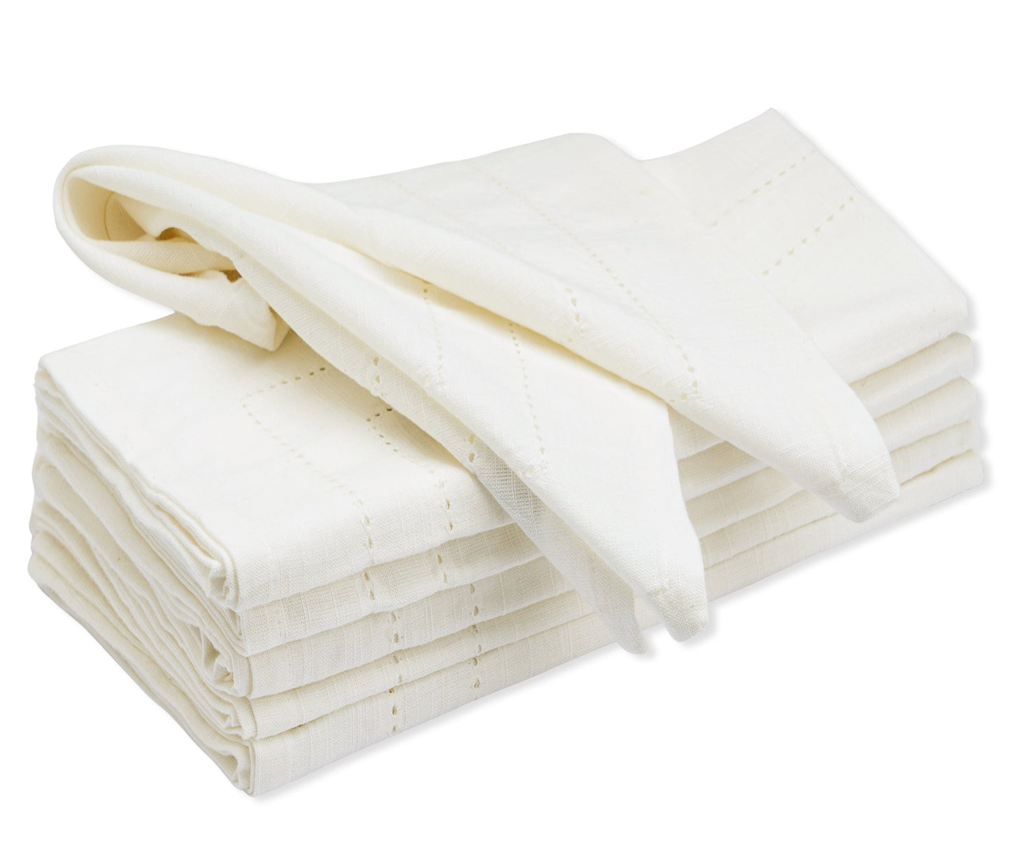 Custom Double hemstitch Cloth Napkins