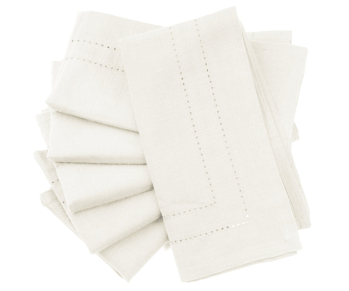 Custom Double hemstitch Cloth Napkins