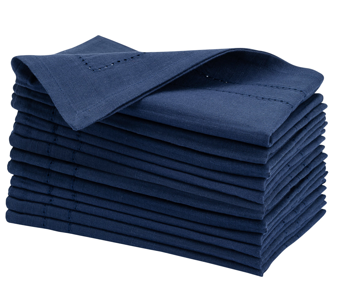 Cloth Dinner Napkins for Wedding Reception - Ivory, Red, Blue, Black, Navy, Green