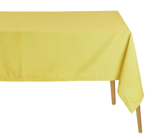 Hemstitched Tablecloths - Butter Yellow