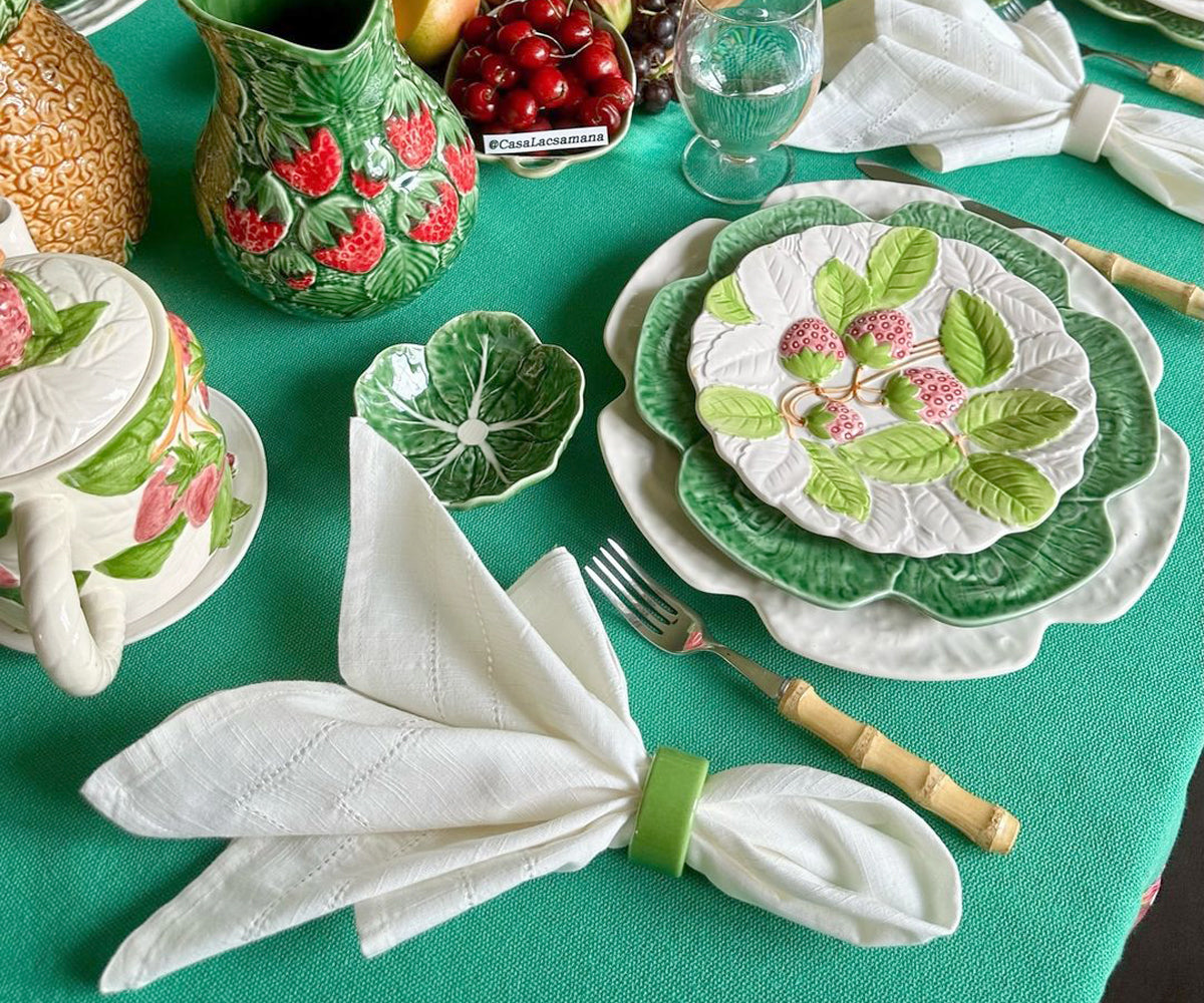 Ivory Double Hemstitch Napkins