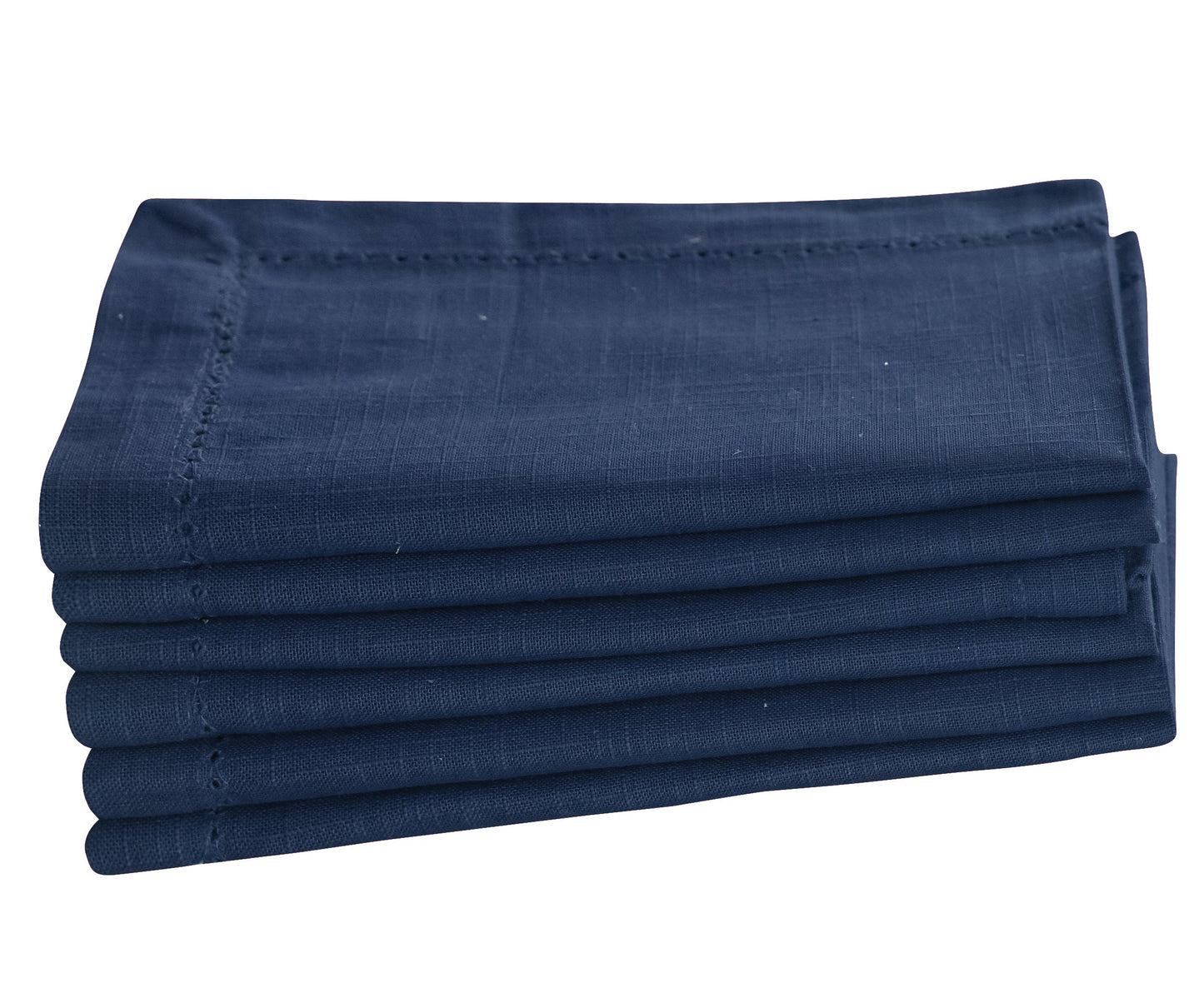 Cotton Dinner Napkins - Hemstitched Cloth Napkins