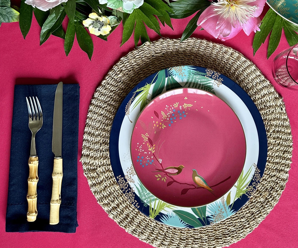Cotton Dinner Napkins - Hemstitched Cloth Napkins