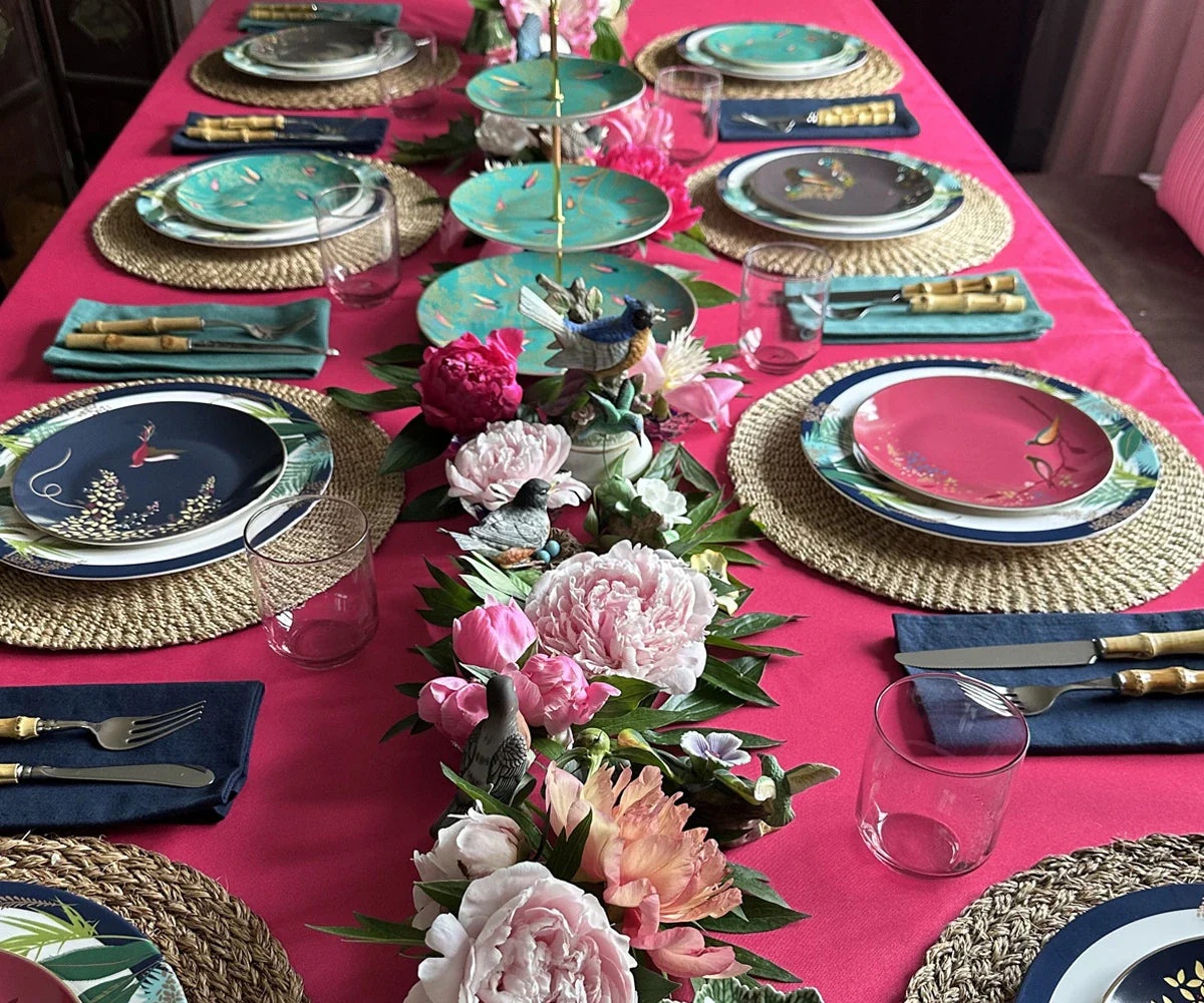 Cotton Dinner Napkins - Hemstitched Cloth Napkins