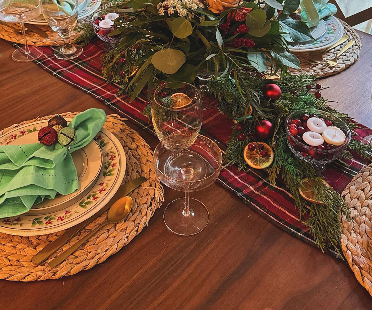 Cotton Dinner Napkins - Hemstitched Cloth Napkins