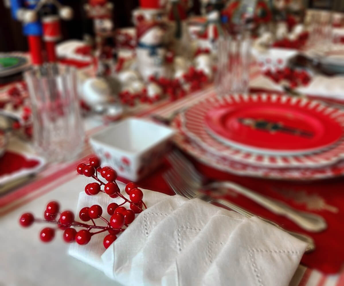 Cotton Dinner Napkins - Hemstitched Cloth Napkins