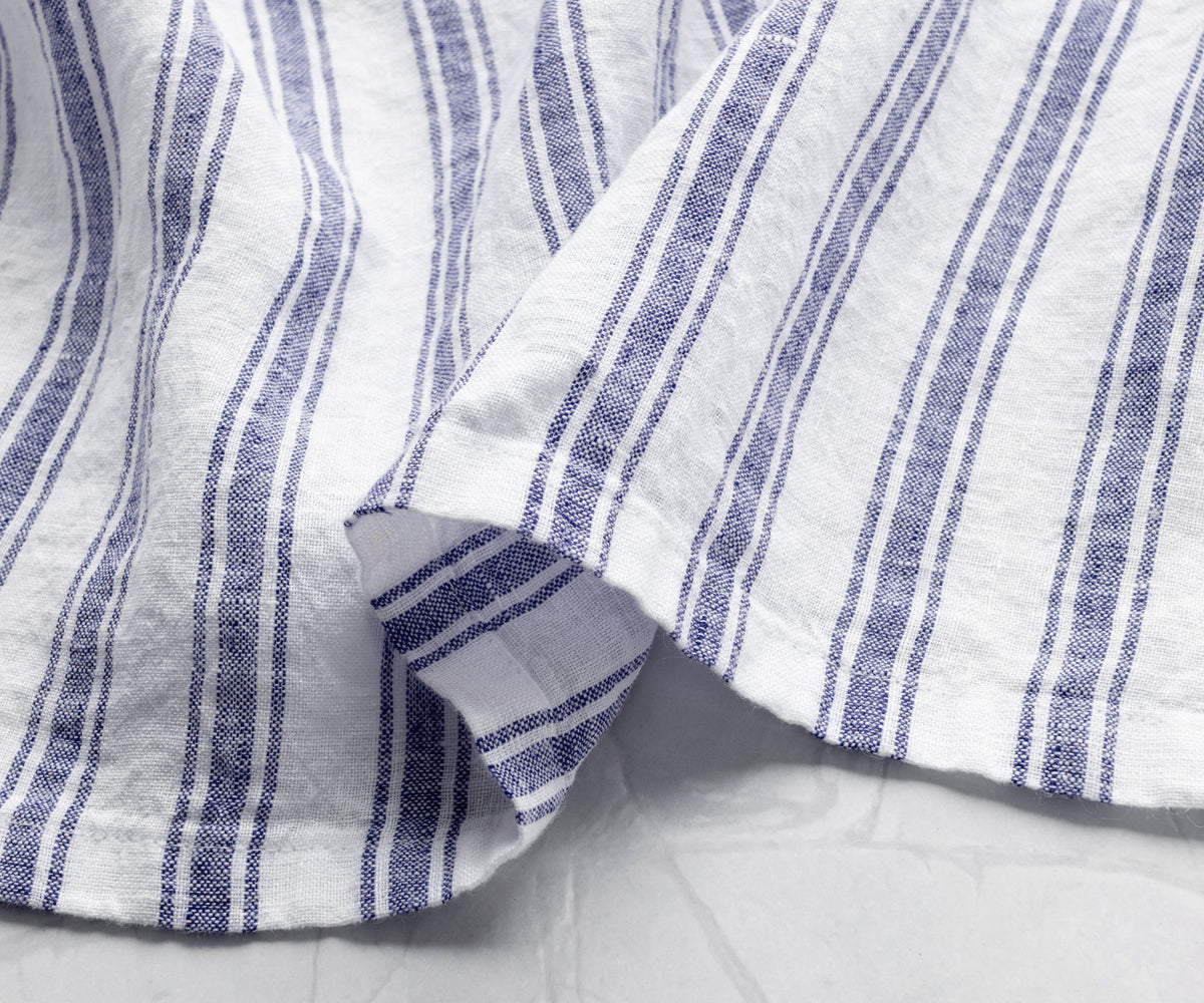 Homestead Stripe Linen Napkins - Set of 4