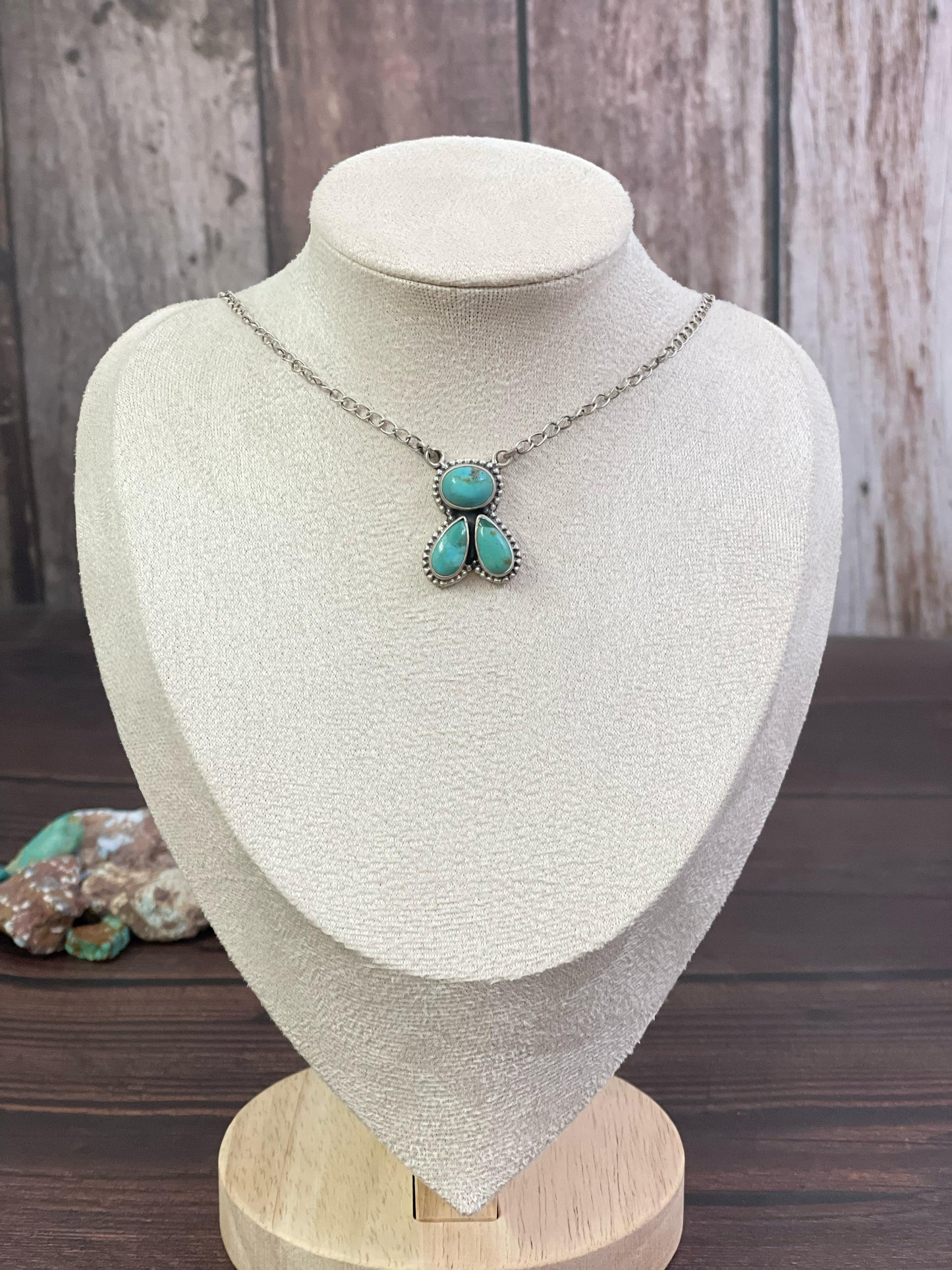 Handmade Sterling Silver Cotton Candy, Golden Hills Turquoise, Red Rose Dahlia, No.8, Paloma, Sonoran Mountain Turquoise Necklace, Signed Nizhoni