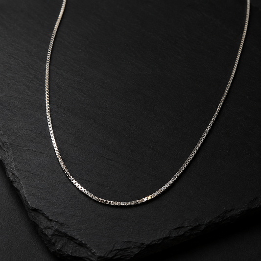 Sterling Silver Venetian Chain 16”