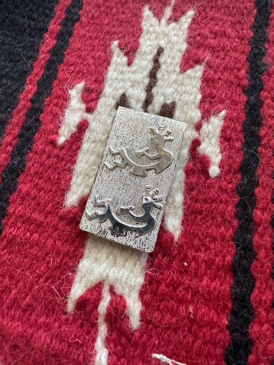 Handcrafted Kokopelli Sterling Silver Money Clip