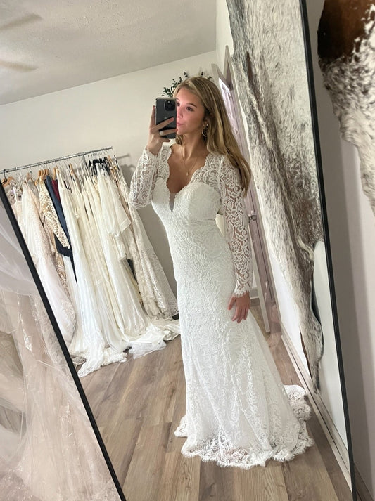 At Home Sample Gown Try On