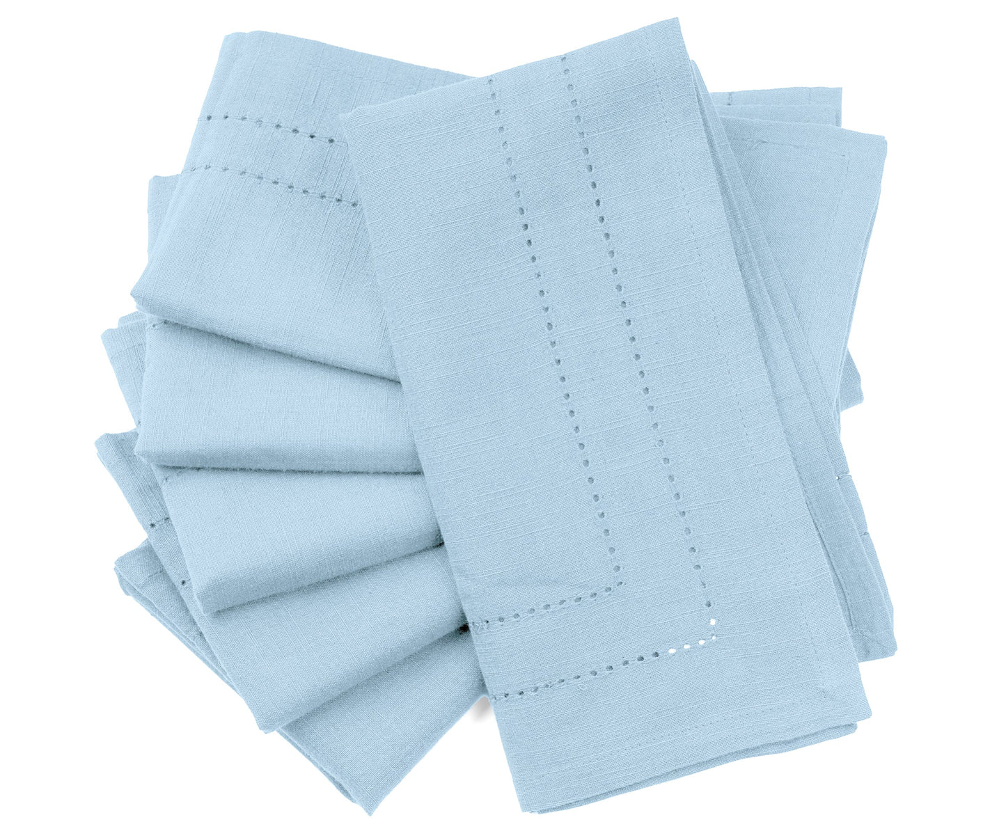 Custom Double hemstitch Cloth Napkins
