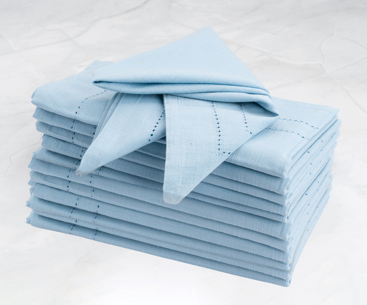 Cloth Dinner Napkins for Wedding Reception - Ivory, Red, Blue, Black, Navy, Green