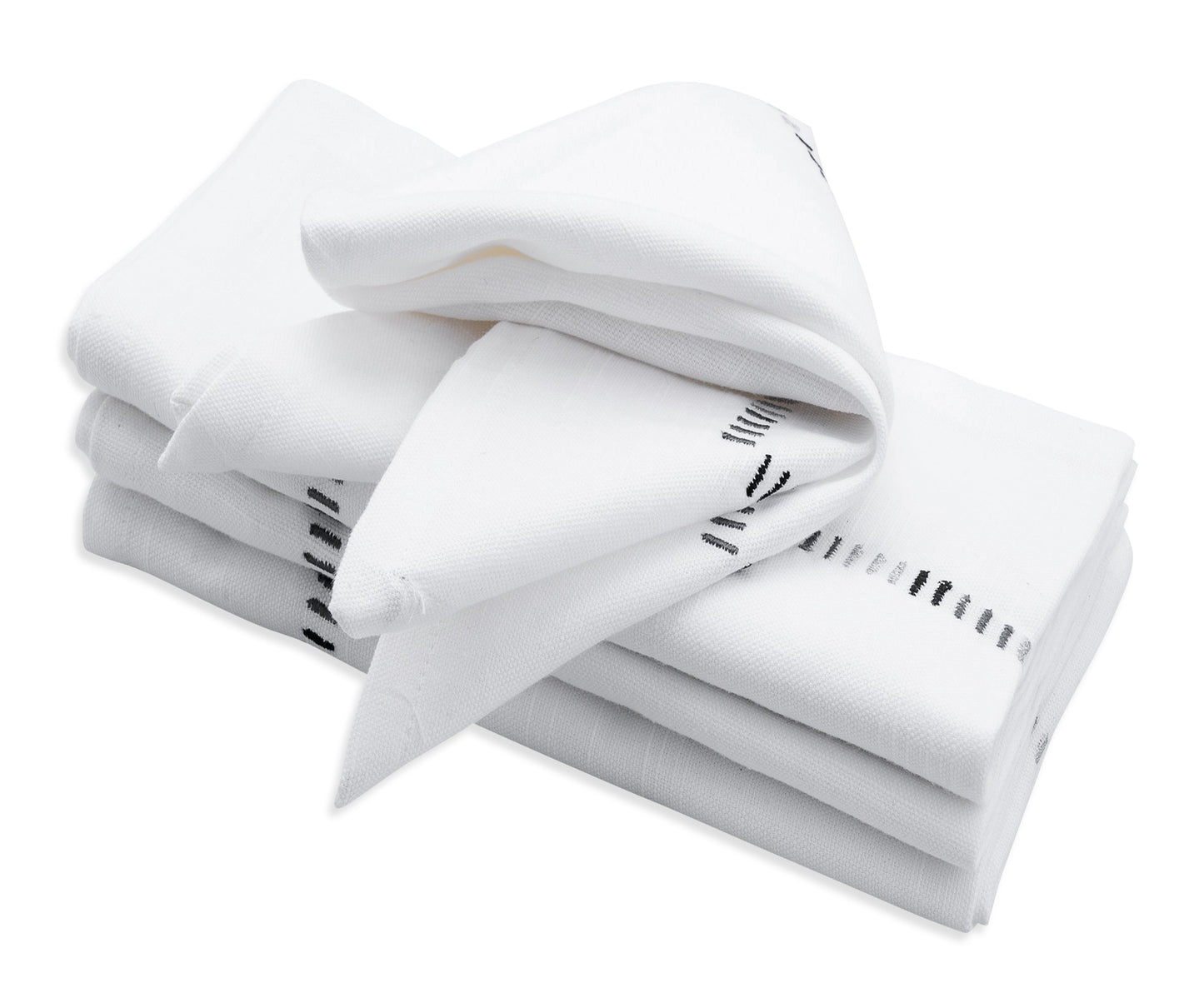 Embroidered Dinner Napkins - Harmonie Napkins