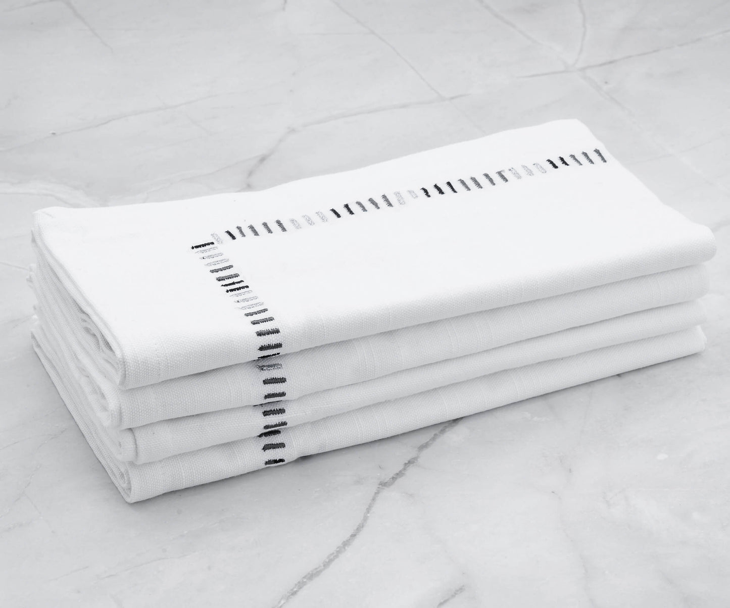 Embroidered Dinner Napkins - Harmonie Napkins