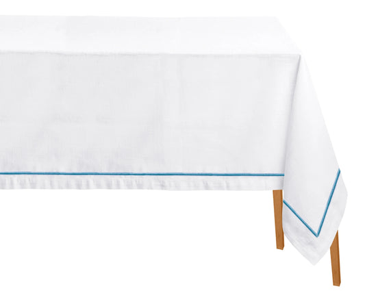 Light Blue Tablecloth