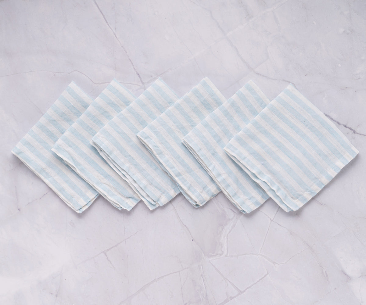 Linen Striped Napkins