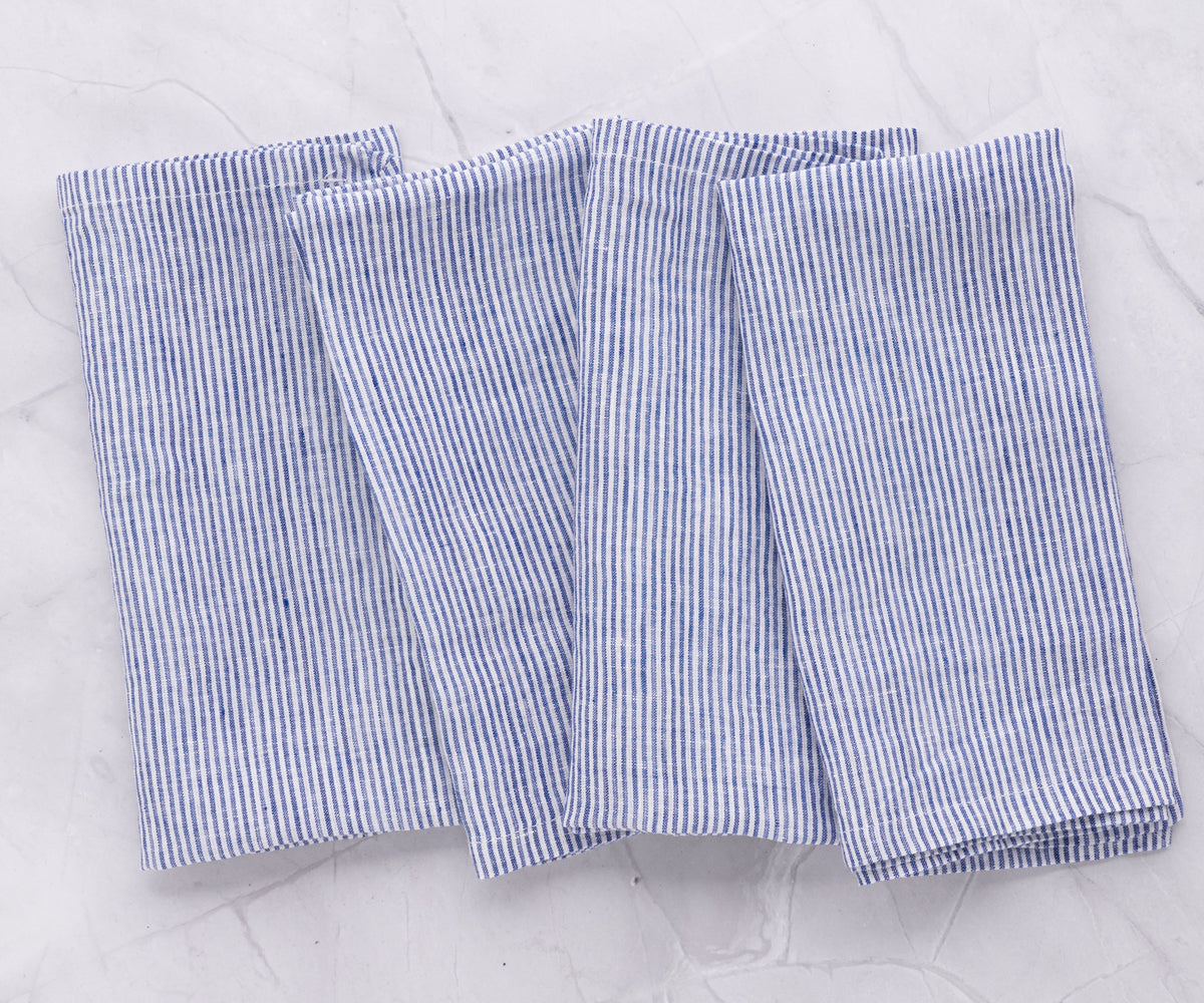 Linen Striped Napkins
