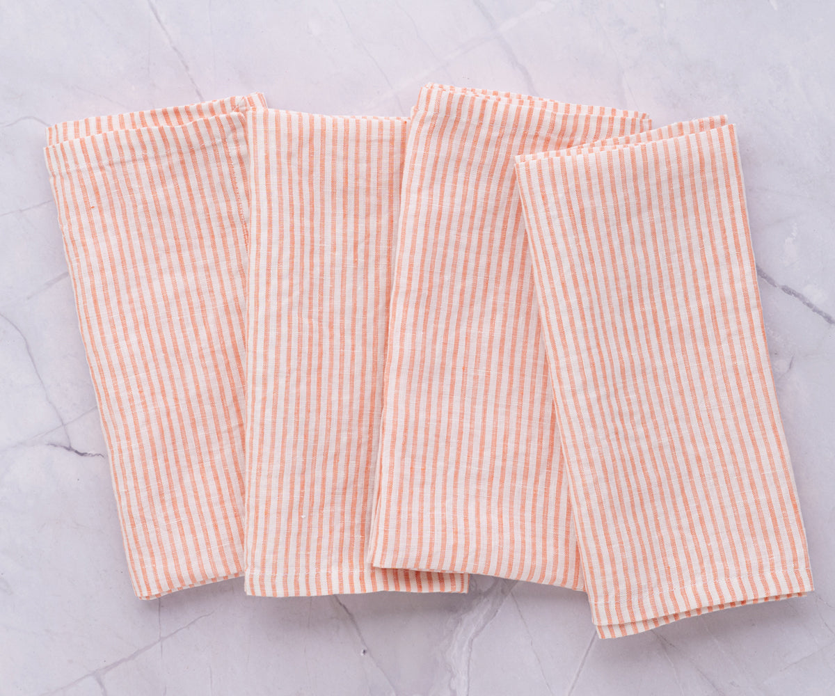 Linen Striped Napkins