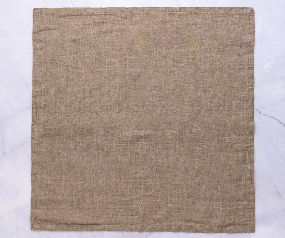 Plain Linen Napkins - Set of 4