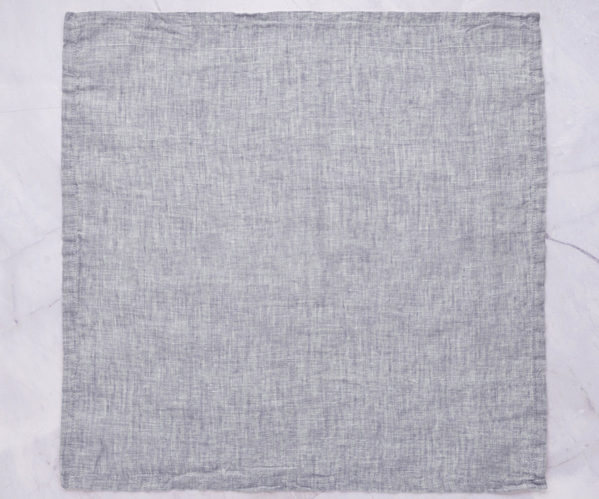 Plain Linen Napkins - Set of 4